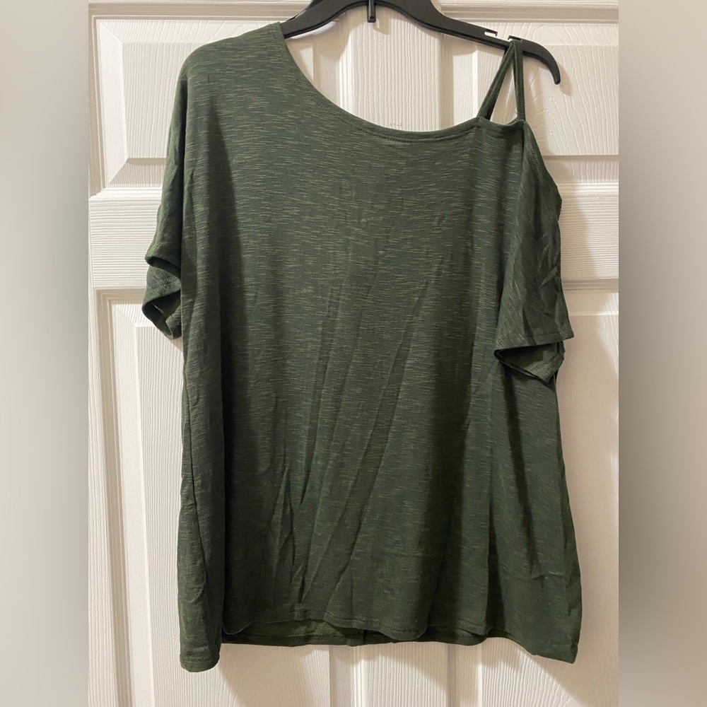 Kaileigh One Shoulder Top - 1X